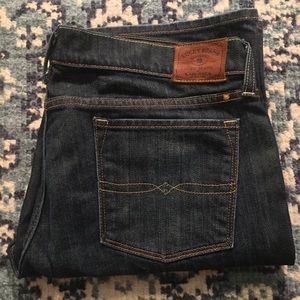 Lucky Brand Zoe Boot Jean, Dark Wash, Size 14/32